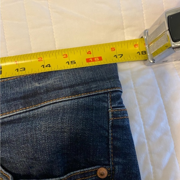 LOFT Modern Skinny Ankle Size 10 Frayed Raw Hem - Picture 6 of 8